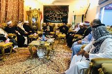 ديوان الوقف السني في محافظة سامراء يدعو العتبة الحسينية للمشاركة في مجلس العزاء