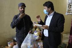 مركز الامام الحسين للصم يقوم بتوزيع سلات غذائية لعائلات الصم المتواجدين في محافظة كربلاء