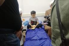 العتبة الحسينية تزور الأطفال المصابين بفقر الدم الوراثي في محافظة البصرة