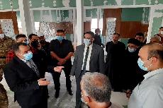 العتبة الحسينية تحويل مركز شفاء محافظة كركوك الى مشفى