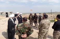 وفد من مركز السبطين يزور القطعات العسكرية في محافظة الموصل