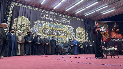 صوت العزاء الحسينيّ المركزيّ لحسينية الرسول الأعظم يعلو في محافظة كركوك
