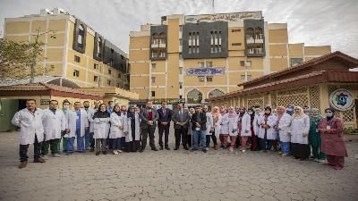 مستشفى الامام زين العابدين عليه السلام تباشر بمبادرة فيض الامام الحسين عليه السلام الطبية