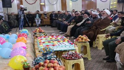 من نينوى العتبة الحسينية تحتفل بمولد أمير المؤمنين عليه السلام