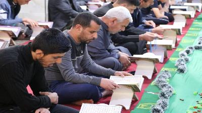 العتبة الحسينية تقيم برامج الشهر الفضيل في غرب نينوى