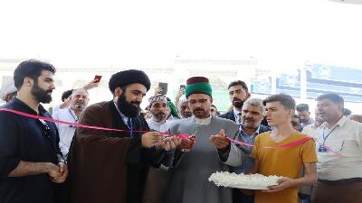 العتبة الحسينية.. افتتاح معرض غدير خم الدولي السادس في منطقة ما بين الحرمين الشريفين