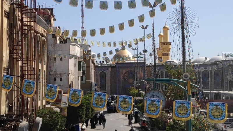 بالصور...جانب من استعدادات كوادر اللجنة المركزية لاحتفالات ومناسبات اهل البيت عليهم السلام لشهر شعبان المعظم