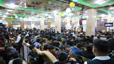 حفلاً بهيجاً في تلعفر بمناسبة ذكرى ولادة الامام المهدي (عج)