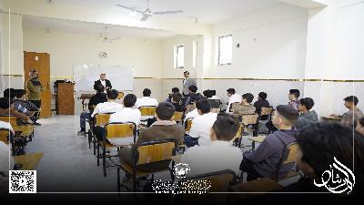 زيارة توعوية أرشادية إلى ثانوية المواهب الأهلية  المثنى