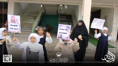 زيارة أرشادية توعوية ألى مدرسة الفواطم الابتدائية في السماوة