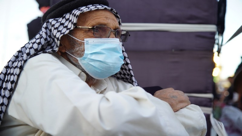 شاهد.. من مختلف الاعمار تشارك في مراسم زيارة اربعينية الامام الحسين (ع)