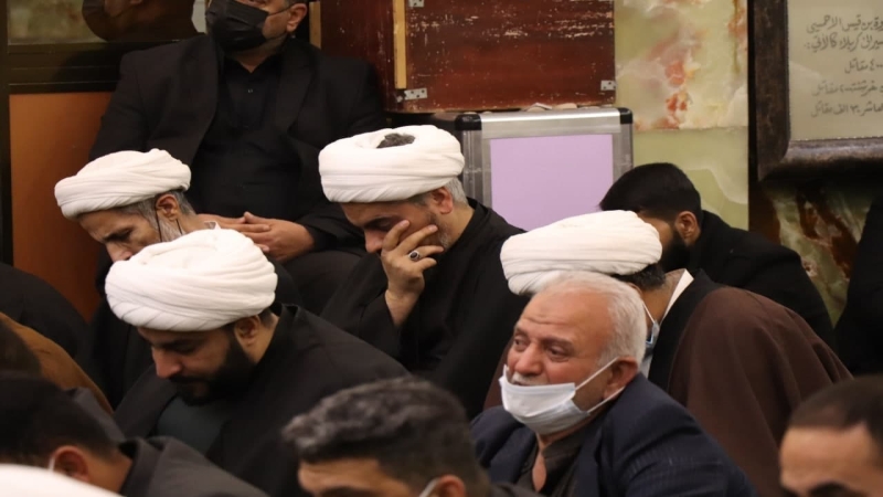 العتبة الحسينية: مجلس عزاء السيدة الزهراء عليها السلام