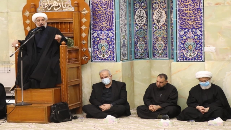 العتبة الحسينية: مجلس عزاء السيدة الزهراء عليها السلام