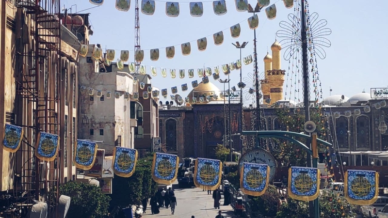 بالصور...جانب من استعدادات كوادر اللجنة المركزية لاحتفالات ومناسبات اهل البيت عليهم السلام لشهر شعبان المعظم