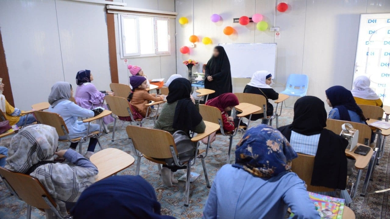 بالصور..إستمرار فعاليات برنامج براعم للفتيات لمركز الارشاد الاسري في الديوانية
