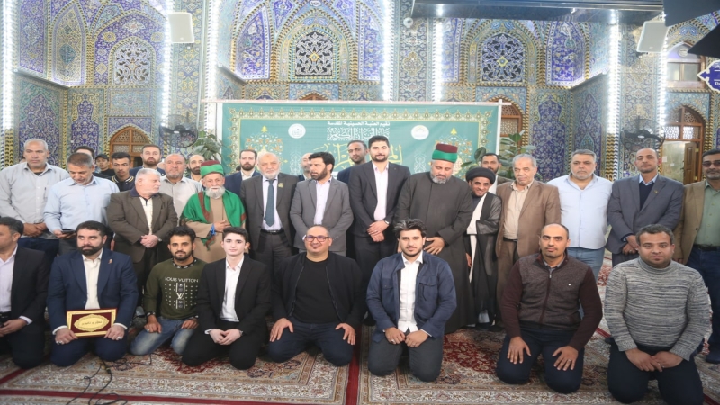 محفل قرآني استذكاراً لأرواح خدمة الإمام الحسين (ع) من قسم الإعلام