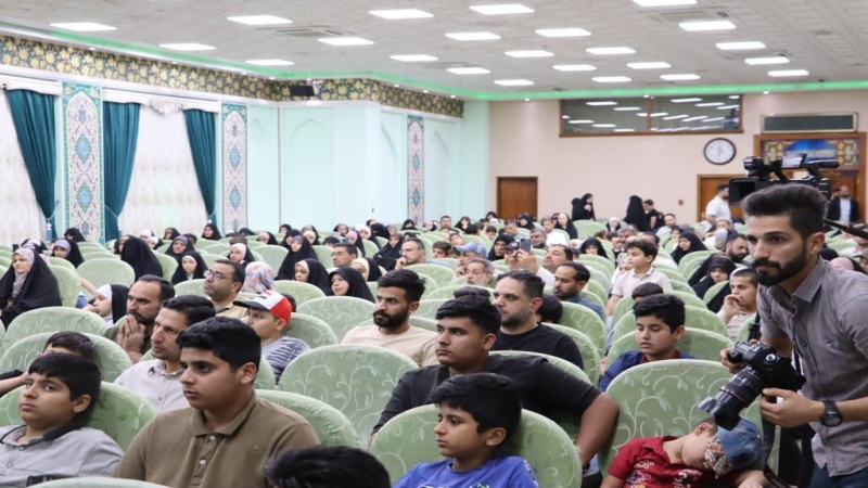 بالصور..ضمن فعاليات مهرجان كوثر العصمة حفل توزيع جوائز مسابقة الخطبة الفدكية بمناسبة ولادة الامام المجتبى ع