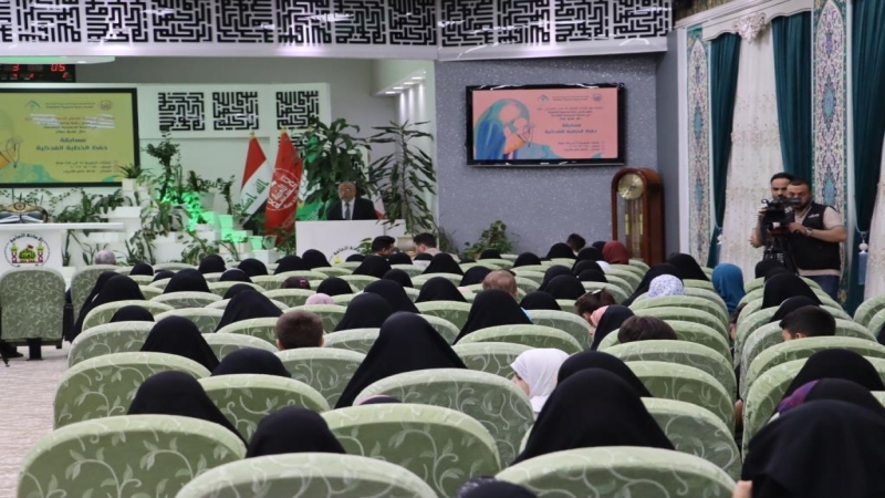 بالصور..ضمن فعاليات مهرجان كوثر العصمة حفل توزيع جوائز مسابقة الخطبة الفدكية بمناسبة ولادة الامام المجتبى ع