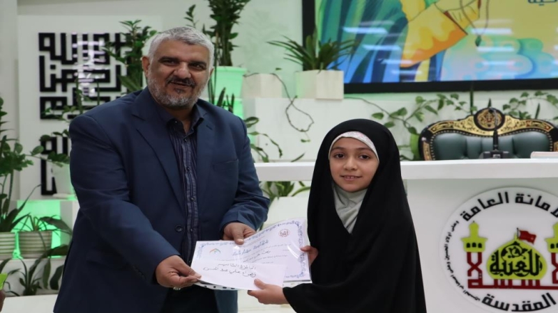 بالصور..ضمن فعاليات مهرجان كوثر العصمة حفل توزيع جوائز مسابقة الخطبة الفدكية بمناسبة ولادة الامام المجتبى ع